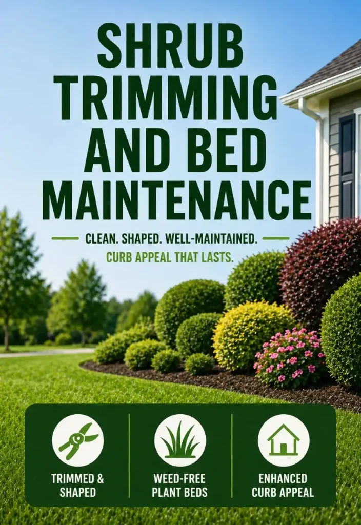 shrub trimming service